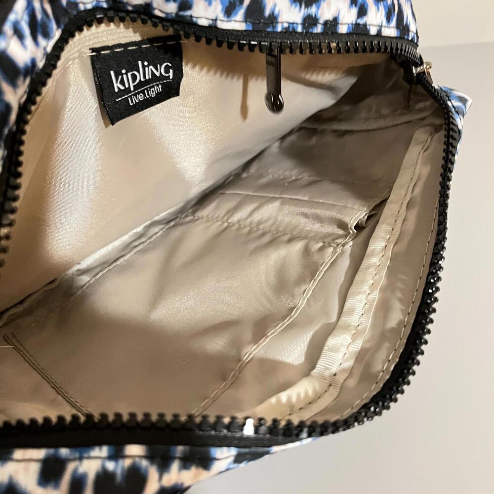 Kipling Leopard Print Abanu Medium Crossbody Bag … - image 6